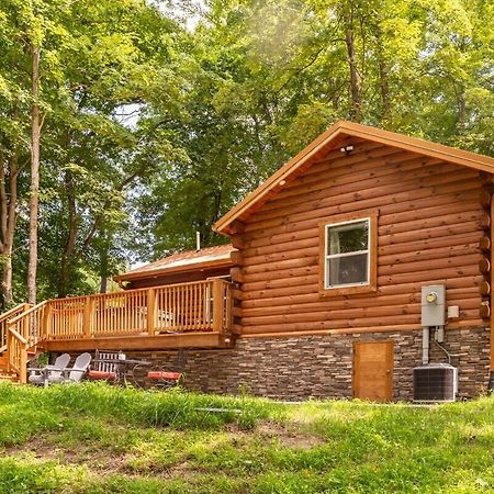 Secluded Wooded Cabin Near The Hocking Hills New Straitsville Zewnętrze zdjęcie