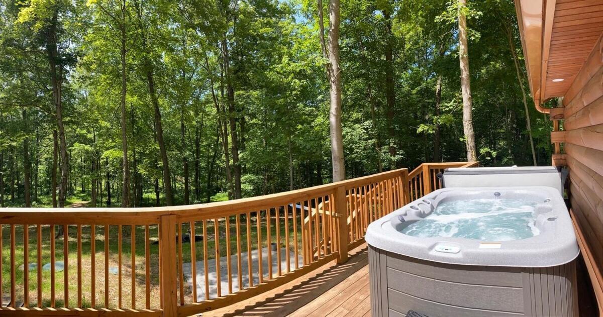 Secluded Wooded Cabin Near The Hocking Hills New Straitsville Zewnętrze zdjęcie